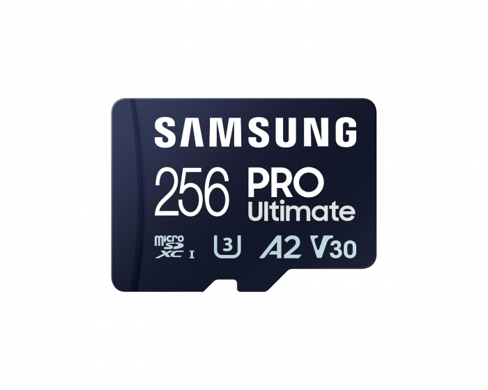 Samsung PRO Ultimate microSDXC 256GB og SD‑adapter – Minnekort