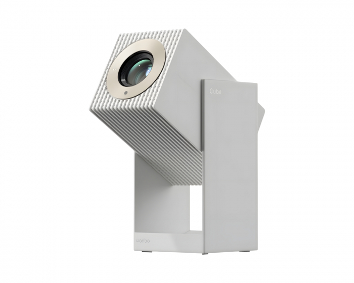 Wanbo Cube 2 Pro - Smart Prosjektor - 500 ANSI, 1080p, Google TV - Hvit