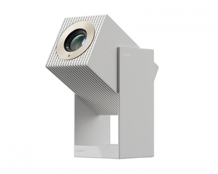 Wanbo Cube 2 Pro - Smart Prosjektor - 500 ANSI, 1080p, Google TV - Hvit