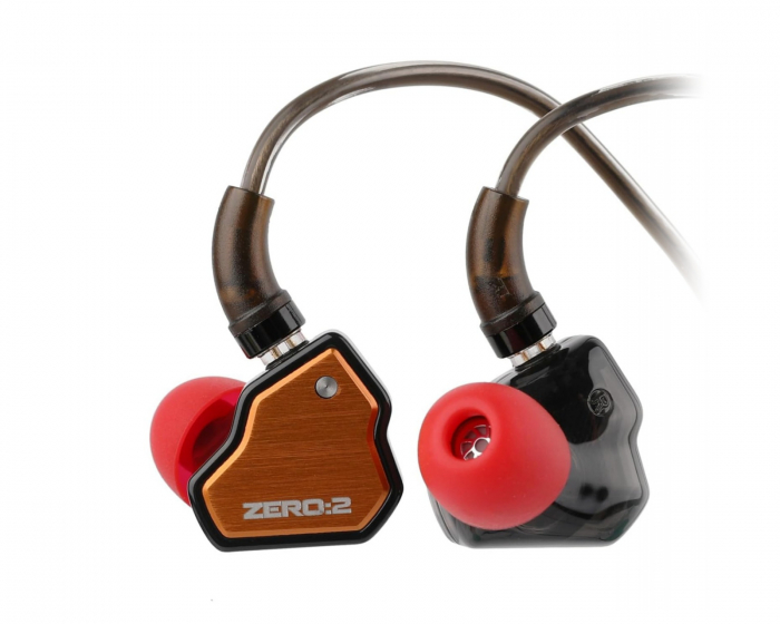 7HZ Zero 2 IEM Hodetelefoner med Mikrofon - 3.5mm - Oransje
