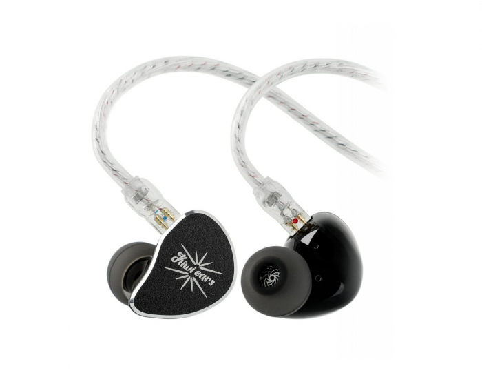 Kiwi Ears Belle IEM Hodetelefoner med Mikrofon - Type-C - Svart