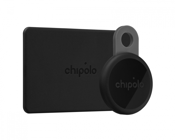 Chipolo Loop and Tracking Card Bundle - Charcoal