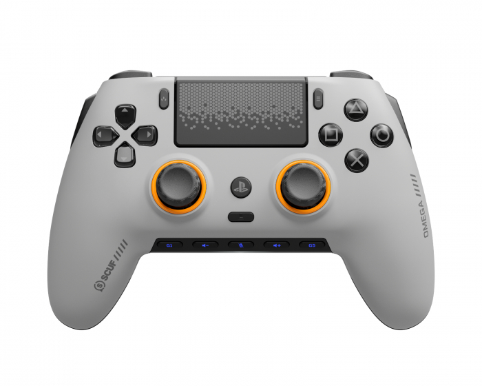Scuf Omega Trådløs TMR Kontroller for PS5 og PC – Lysegrå