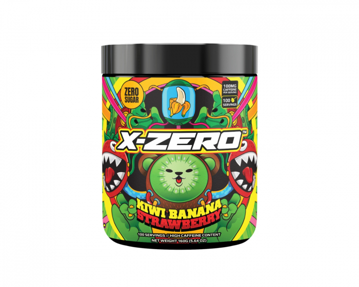 X-Gamer X-Zero Kiwi Banana - 100 Serveringer