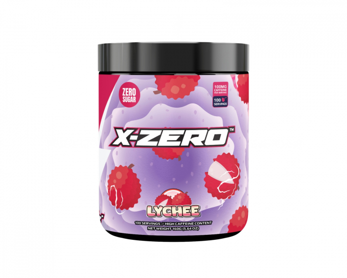 X-Gamer X-Zero Lychee - 100 Serveringer