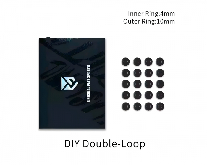 Unusual Way Sports Black Donut - Universal Skates - 40 pcs