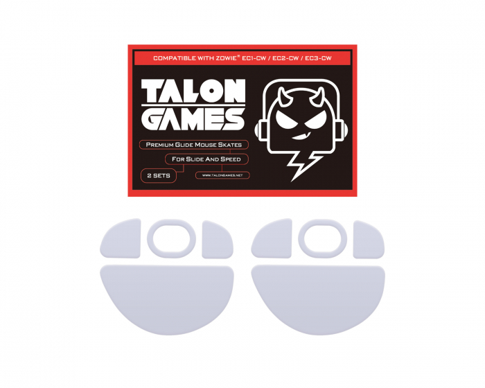 TalonGames Mouse Skates for ZOWIE EC-CW Series (Avrundede)