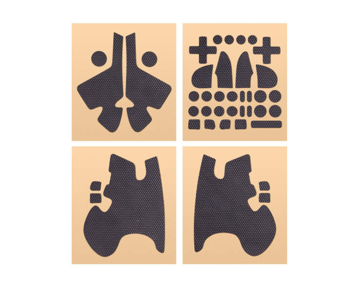 TalonGames Kontroller Grip Tape for FLYDIGI Vader 3/4 pro - Classic Version - Black