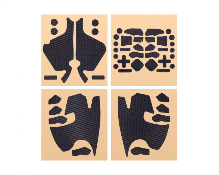 TalonGames Controller Grip Tape for FLYDIGI Apex 5 - Klassisk Versjon - Svart