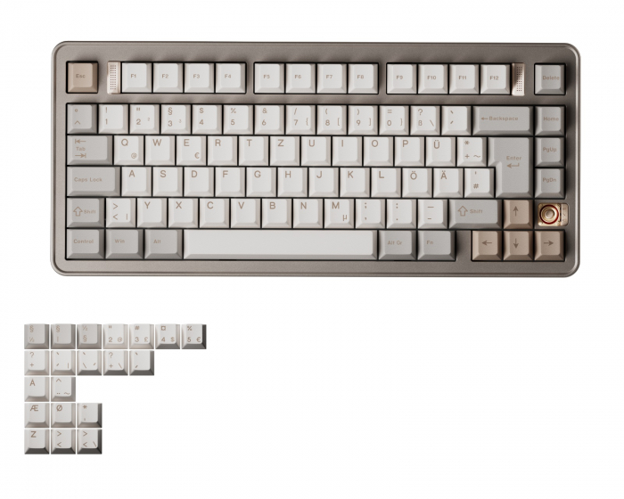 Ticktype Evo75 ISO Tastatur - First Light [Rye Linear]