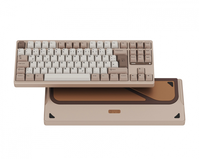 Ticktype Evo80 ISO Tastatur - Sandgold [Oat Linear]