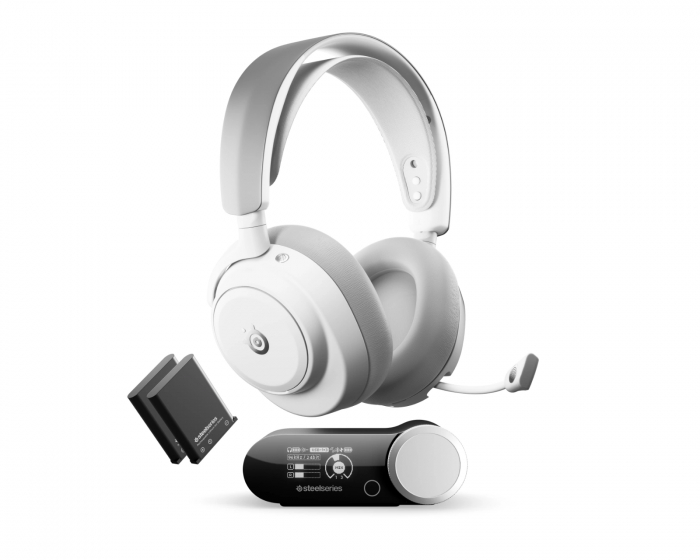 SteelSeries Arctis Nova Pro Omni Trådløst Gamingheadset - Hvit