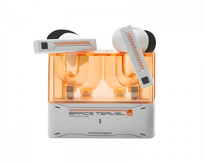MoonDrop Space Travel 2 Trådløse In-Ear Hodetelefoner - Hvit