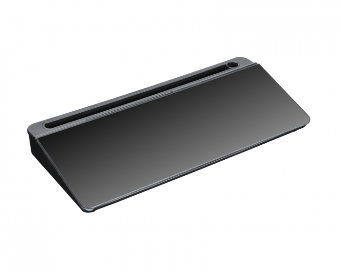 MaxMount Glass Desktop Whiteboard med Stativ 40 cm - Svart