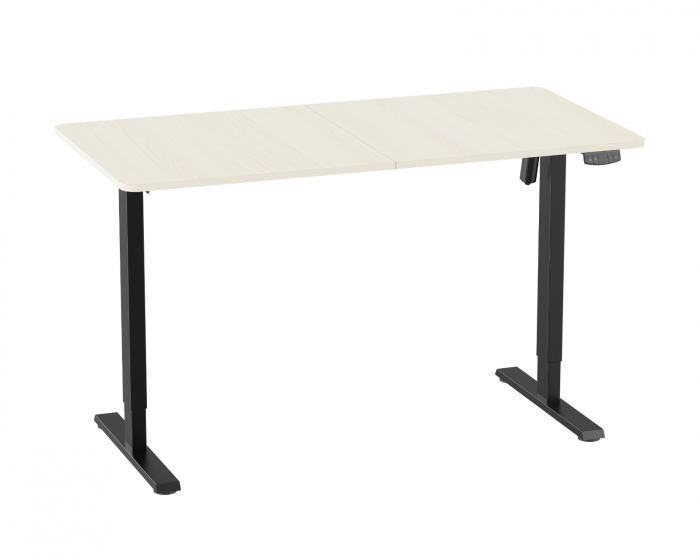 MaxMount Høydejusterbart Ståbord (1400X700) - Svart/Oak bordplate