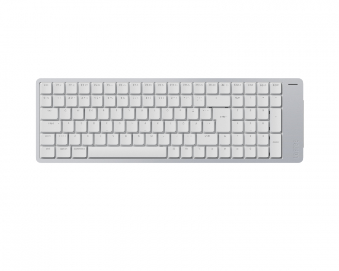 Lofree Flow 2 100 Lavprofil Mekanisk Tastatur [Kailh Surfer Linear] – Hvit