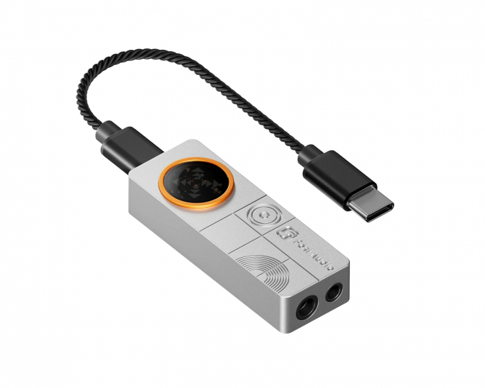 Fosi Audio DS3 Bærbar DAC Hodetelefonforsterker - Sølv