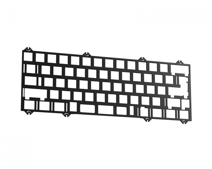 KBDfans Tofu60 3.0 - Anodized Black Aluminum Plate