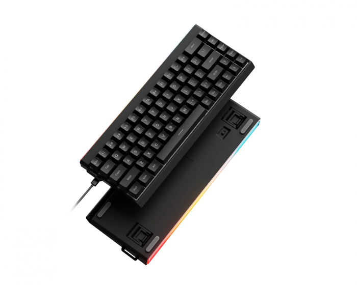 EWEADN DK68 Magnetic HE Tastatur ANSI [Gateron Wuji] - Svart