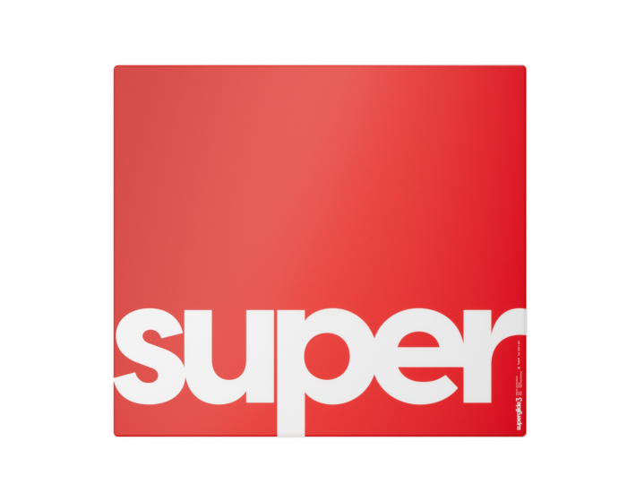 Superglide Glass Musematte v3 XLE - Type-S - Rød