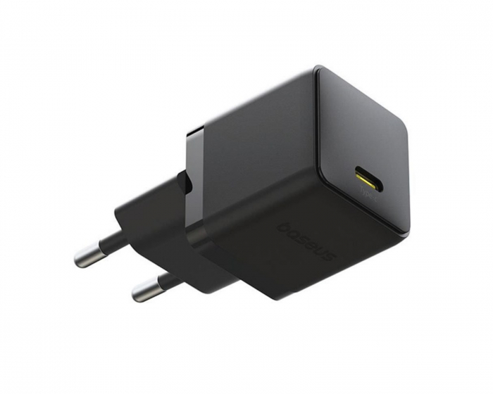 Baseus Palm Hurtiglader C+U 30W - Svart