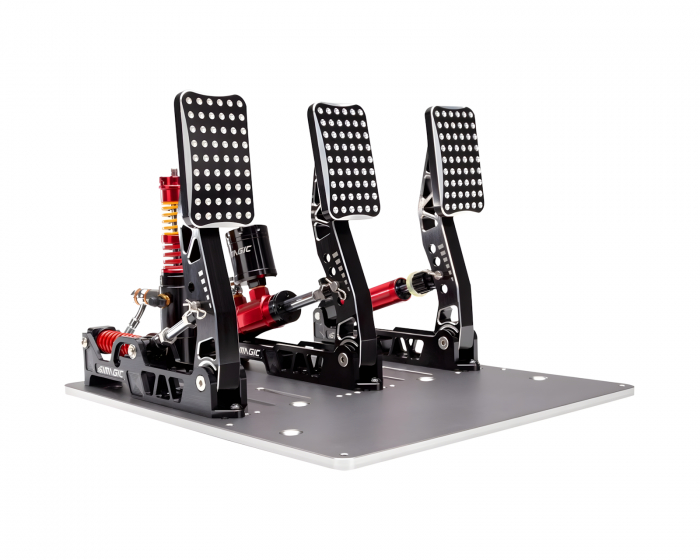 Simagic P2000 Hydrauliske Sim Racing-pedaler 100kg - 3-pedalsett