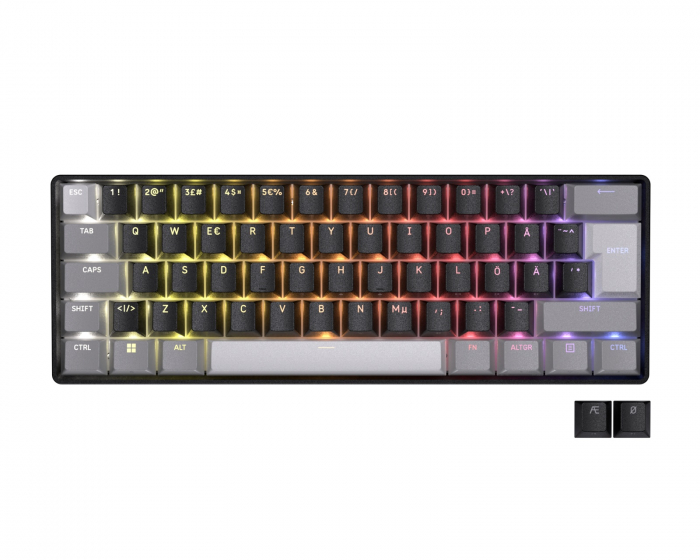 Corsair CLIPPER PRO MINI 60 HE Gamingtastatur [MGX HYPERDRIVE] - Svart