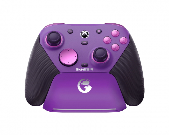 GameSir G7 PRO HE Tri-Mode Trådløs Kontroller - Plum Purple