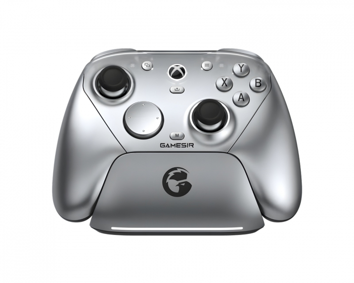 GameSir G7 PRO HE Tri-Mode Trådløs Kontroller - Semi Silver
