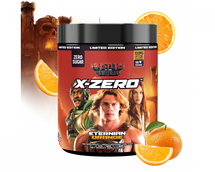 X-Gamer X-Zero Masters of the Universe Eternian Orange  - 100 Porsjoner