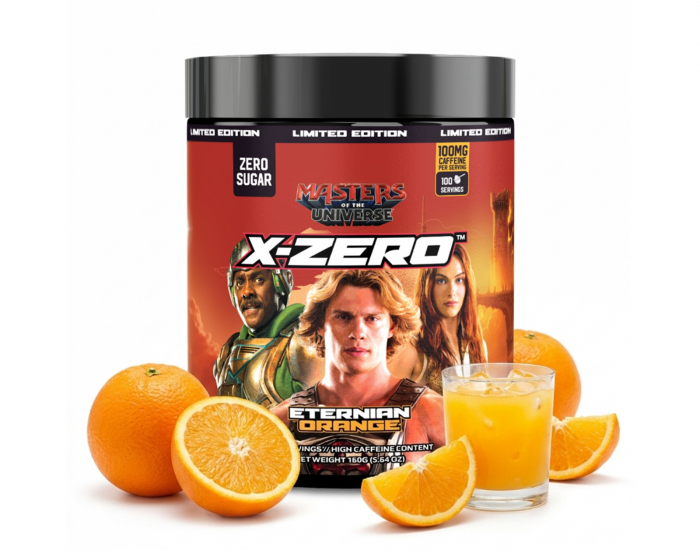 X-Gamer X-Zero Masters of the Universe Eternian Orange  - 100 Porsjoner