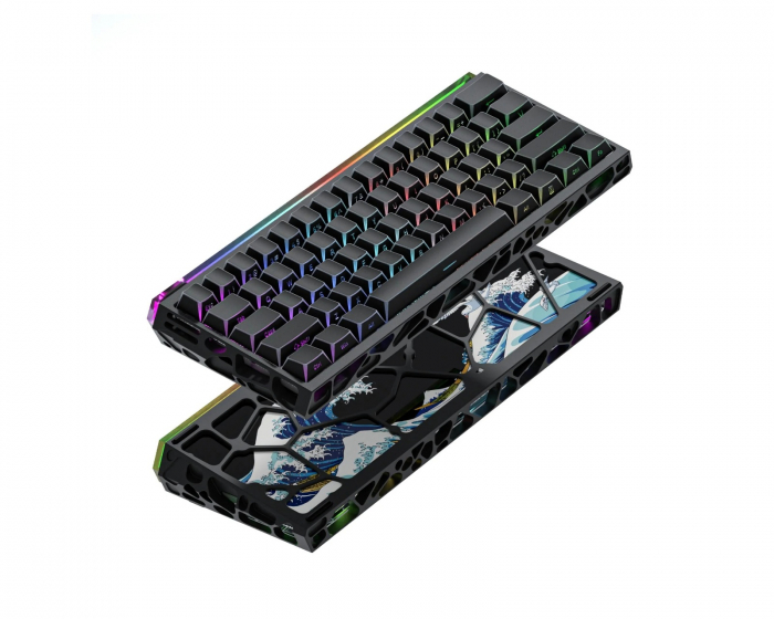 Womier Keyboard SK61 HE Trådløst Tastatur - Svart