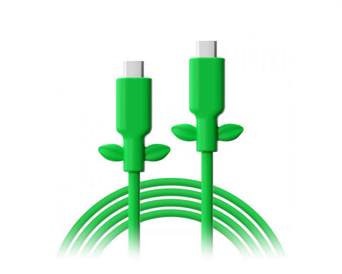 POWKONG Vine USB-C-kabel 1.5 m - Grønn