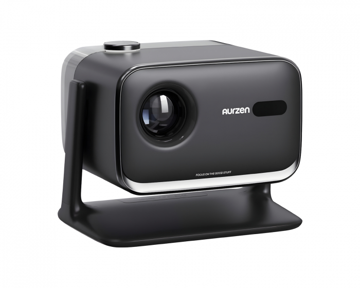 Aurzen BOOM Mini Google TV Smart Projektor - Sort