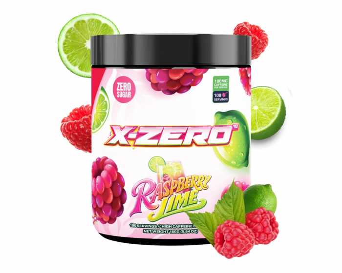 X-Gamer X-Zero Raspberry Lime - 100 porsjoner