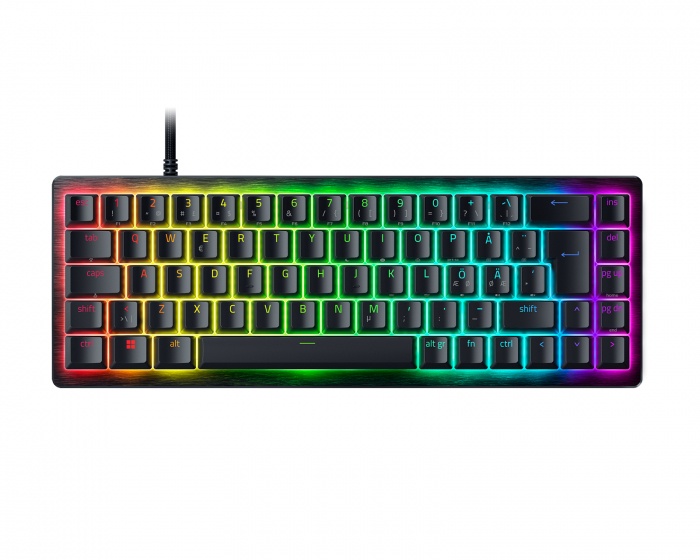 Razer Huntsman V3 HE Magnetic 8K Mini Gamingtastatur - Svart