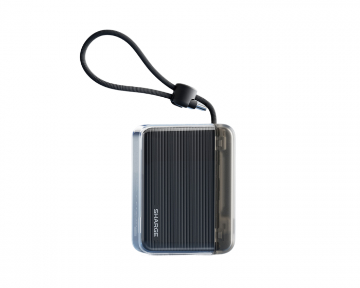 Sharge Flow Go Powerbank 10000 mAh - Sort