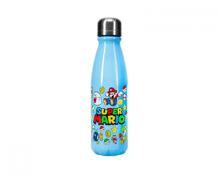 Paladone Super Mario Aluminiumsvannflaske - 600ml