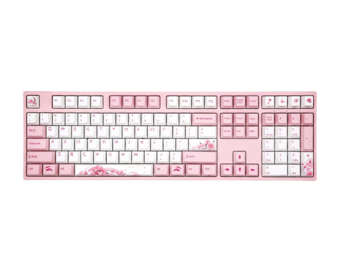 Varmilo APT109 Sakura R2 V3 Full-Size RGB Tri-Mode Gateron G Pro 3.0 Yellow