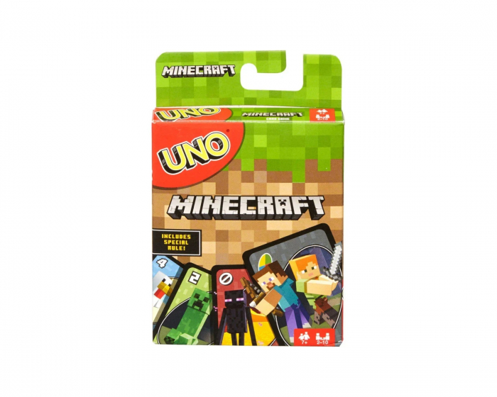  Minecraft UNO Kortspill