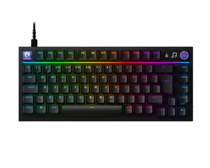 Logitech G316 X 75 Gaming Tastatur - Svart