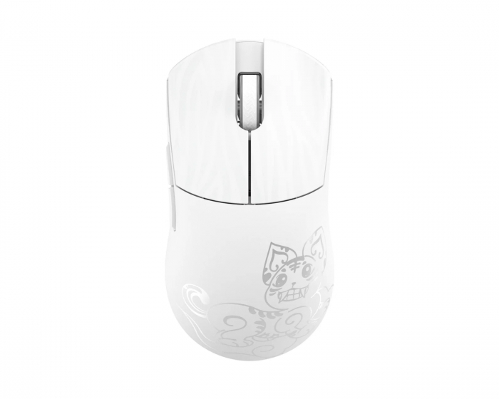 WLMouse Huan x Xi'an Museum Magnesium Trådløs Gamingmus - Hvit/Sølv - Limited Edition