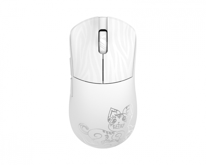 WLMouse Huan M x Xi'an Museum Magnesium Trådløs Gamingmus - Hvit/Sølv - Limited Edition