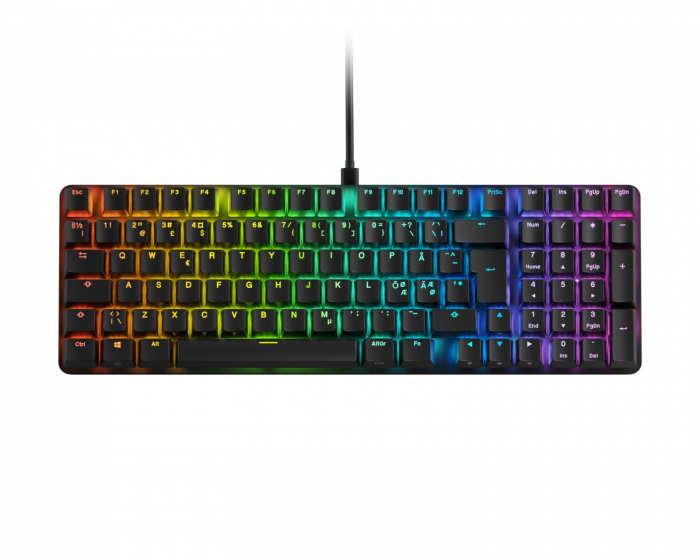 Glorious GMMK Eternal 96% Mekanisk Kablet Gamingtastatur - Svart