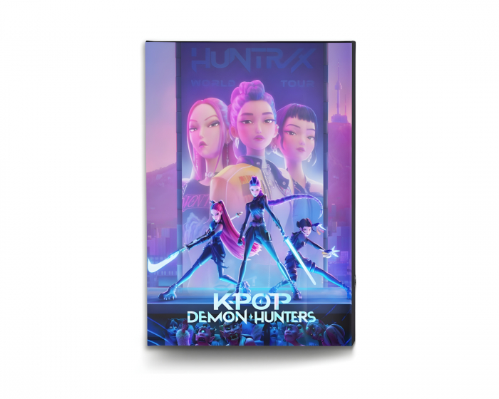  K-Pop Demon Hunters lerretstrykk med Lys
