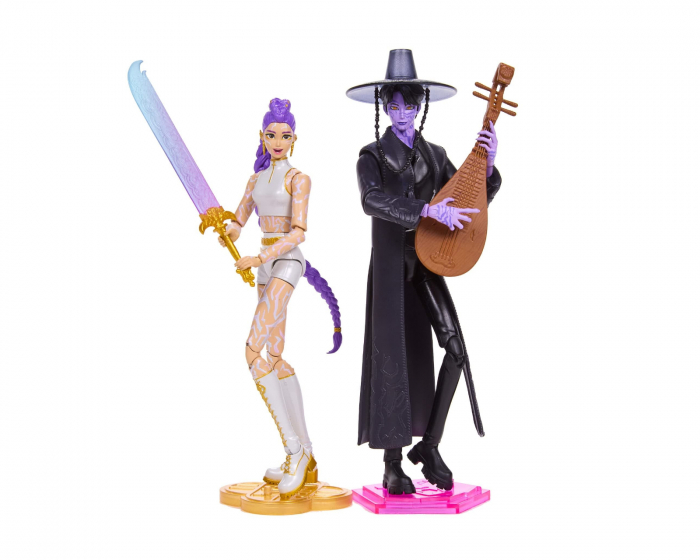  K-Pop Demon Hunters Actionfigur 2-pakning Rumi & Jinu (Final Battle) 15 cm