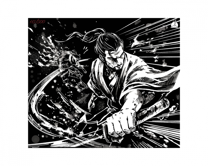 Musashi Wind - Gaming-musematte i Glass - Limited Edition