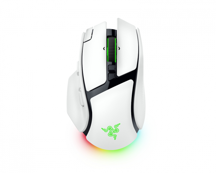 Razer Basilisk V4 Pro Gaming Mus - Hvit