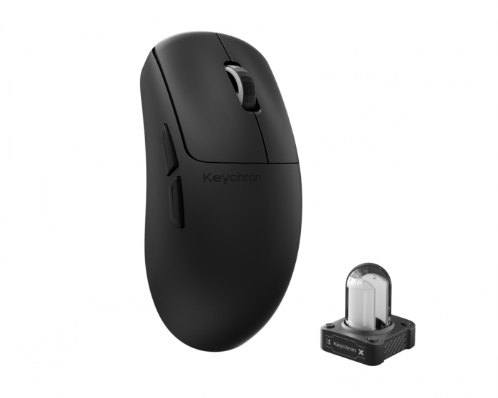 Keychron G6 HE 8K Trådløs Gamingmus - Svart