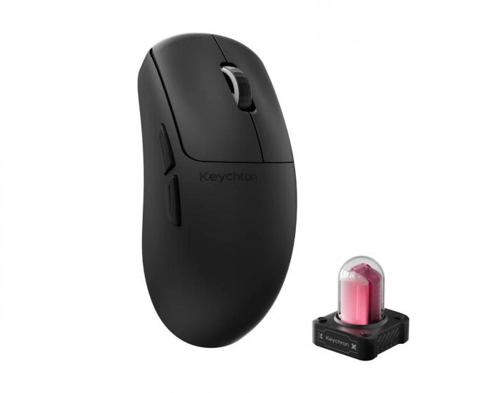Keychron G6 HE 8K Trådløs Gamingmus - Svart